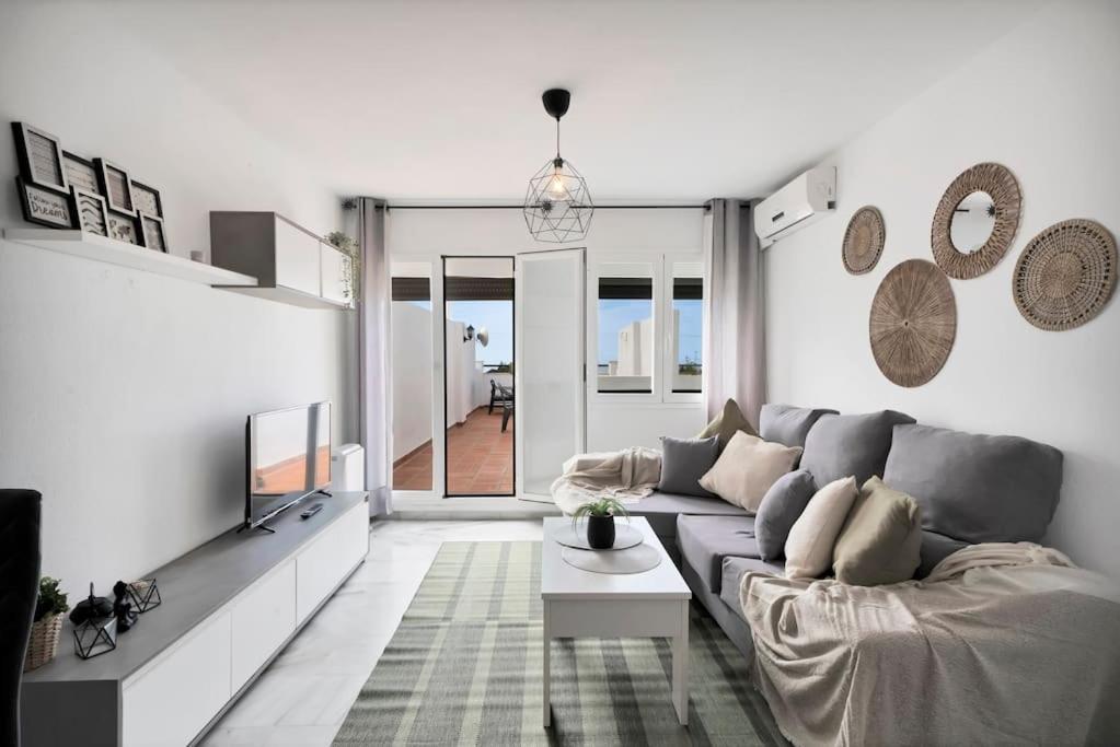 Duplex Con Vistas Al Mar, Piscina Y Gimnasio - Las Abejeras 226 Estepona Eksteriør bilde